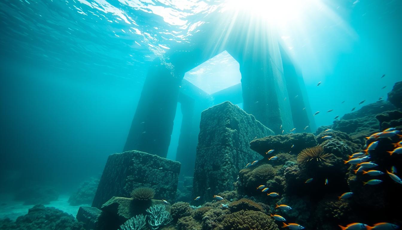 monumen yonaguni di dasar laut