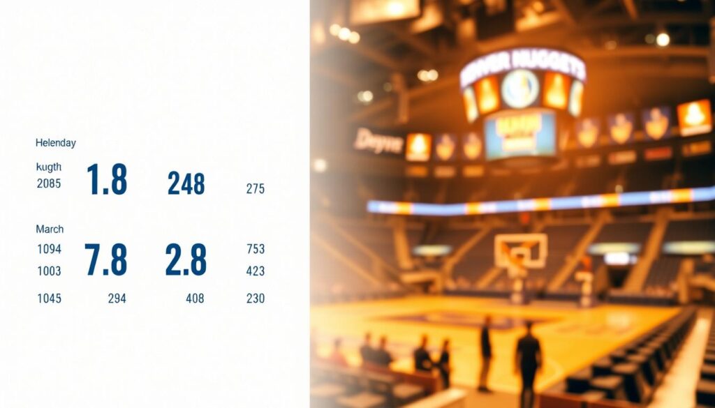 statistik Denver Nuggets statistik Denver Nuggets
