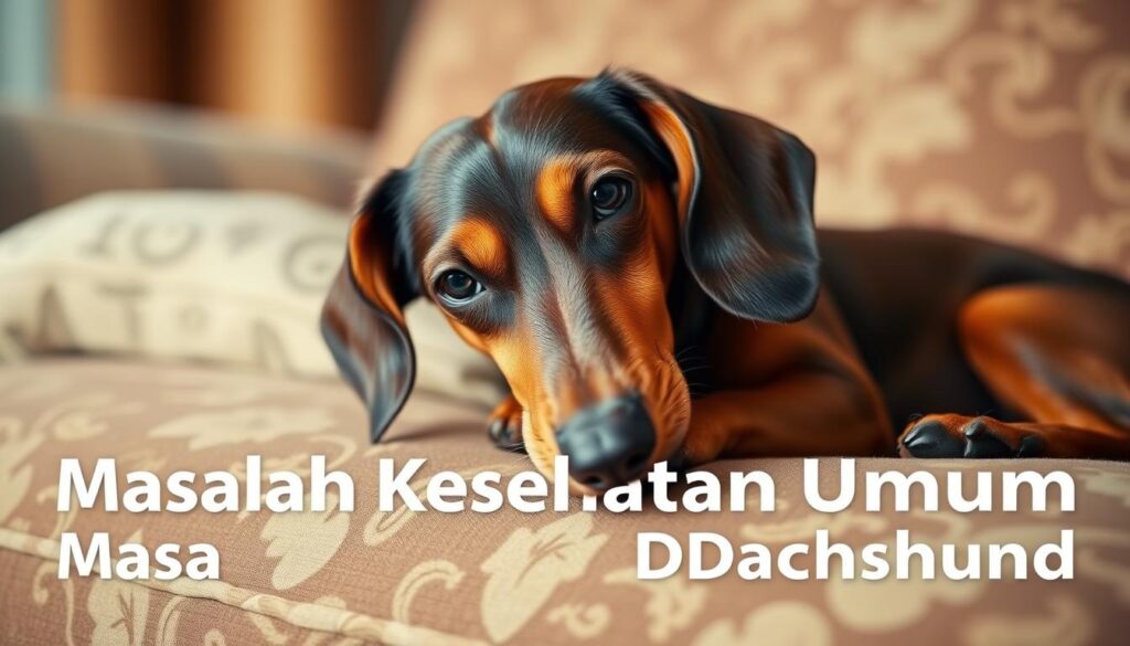 Masalah Kesehatan Dachshund