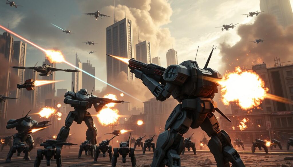 War Robots PVP gameplay