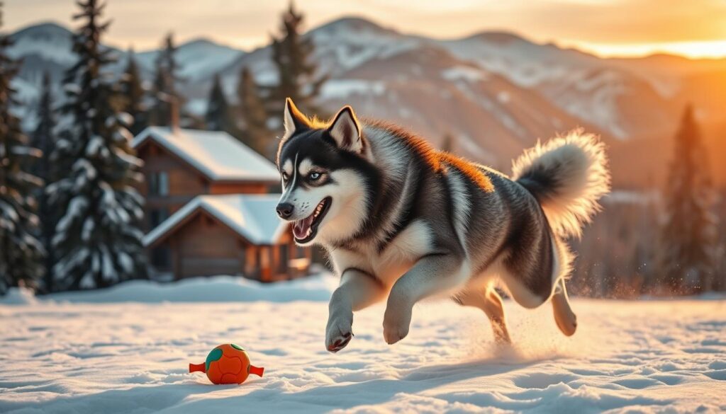 aktivitas siberian husky