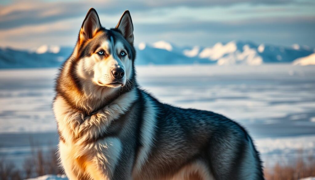 ciri fisik siberian husky