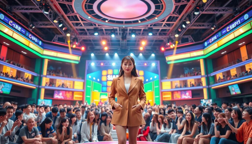 Kim Tae-ri dalam acara varietas