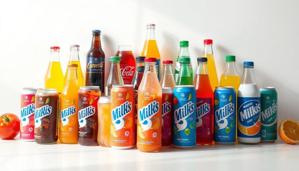 Perbandingan Milkis dengan Minuman Lain Perbandingan Milkis dengan Minuman Lain
