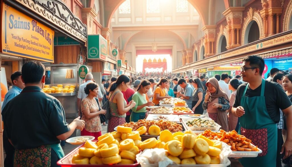 Pisang Ijo dalam Festival Kuliner