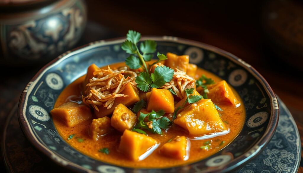 gulai belacan penyajian gulai belacan penyajian