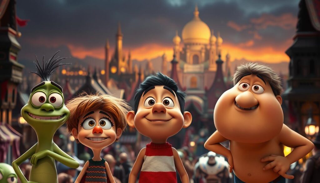 karakter animasi PIXAR