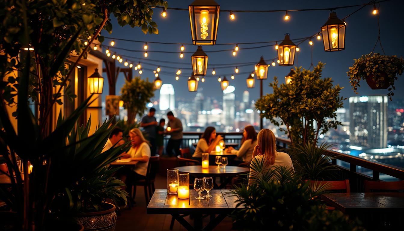 Cafe Terrace at Night