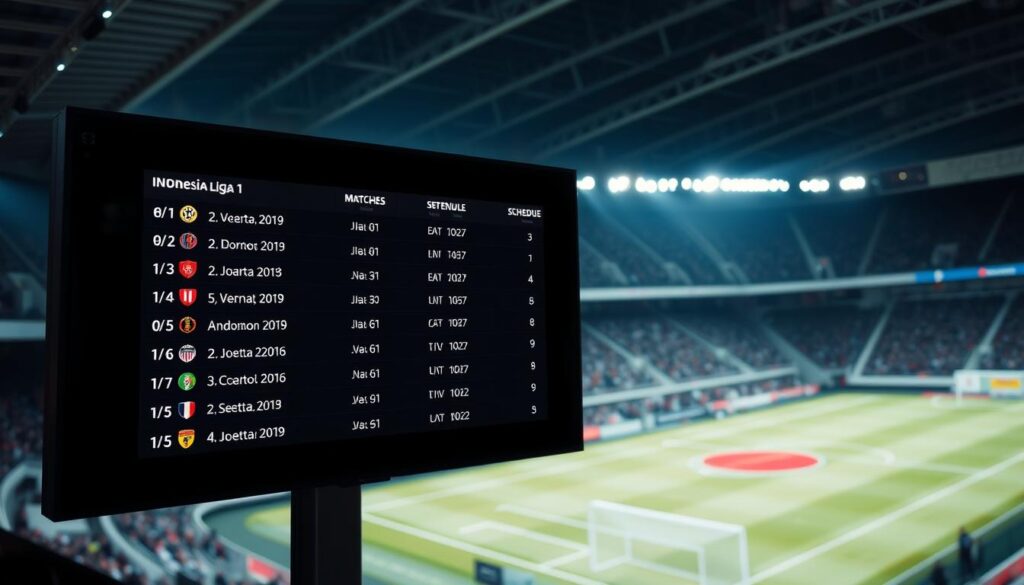 jadwal pertandingan Liga1 Indonesia