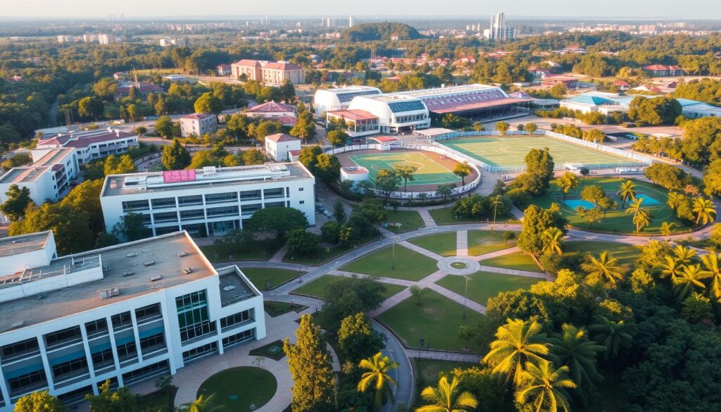 fasilitas kampus Polinela fasilitas kampus Polinela