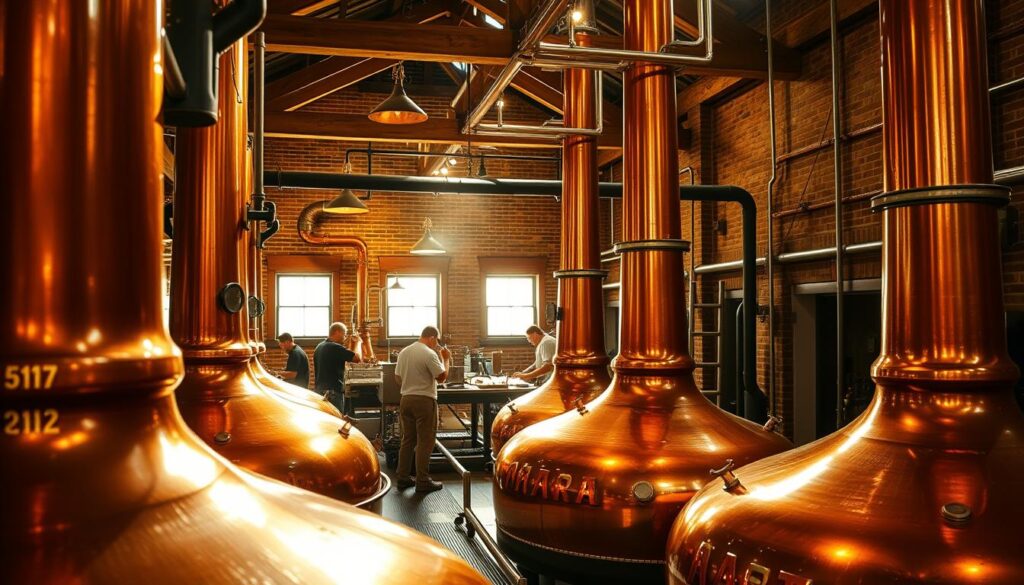 Proses Penyulingan Wiski Bourbon