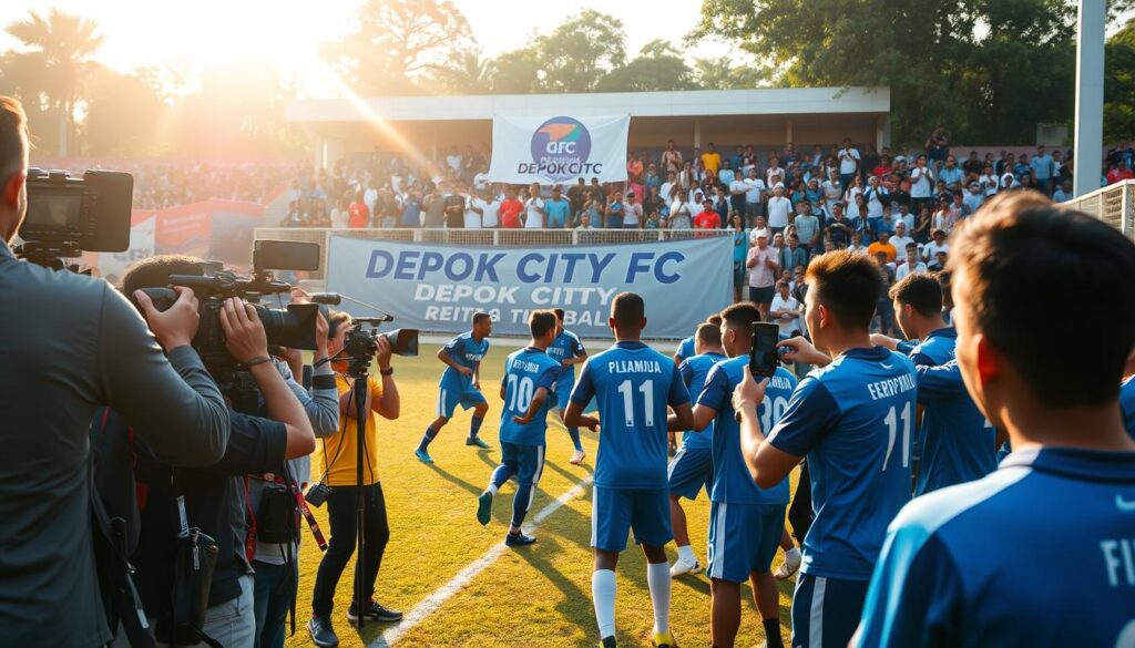 peran media dalam mempromosikan Depok City FC peran media dalam mempromosikan Depok City FC
