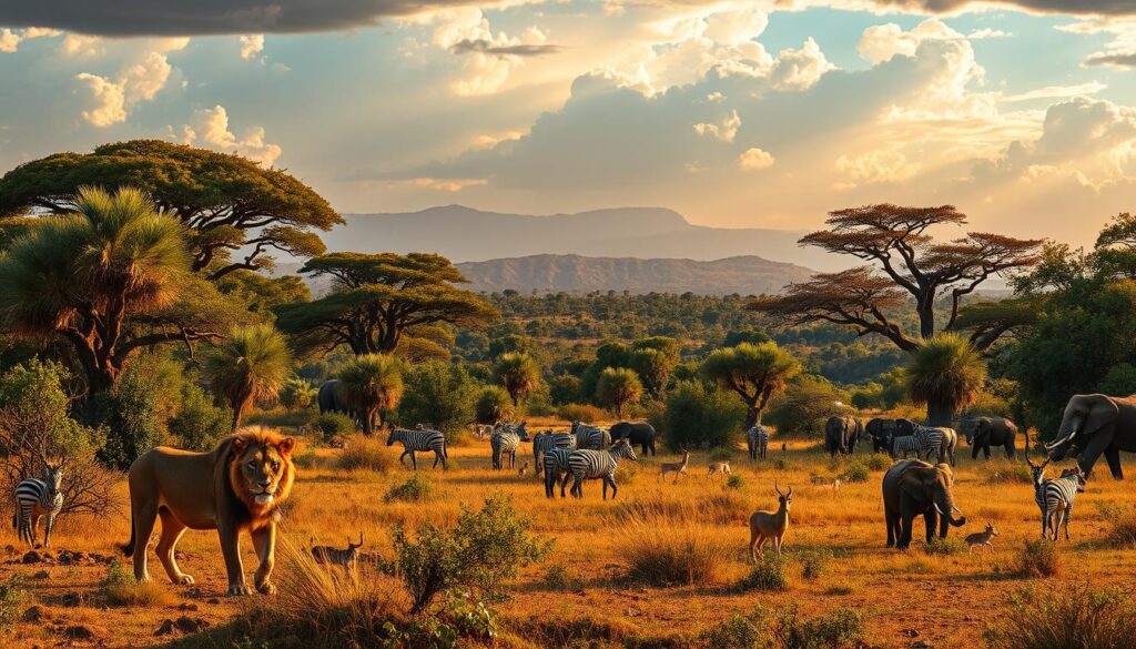 hewan liar di Tanzania hewan liar di Tanzania