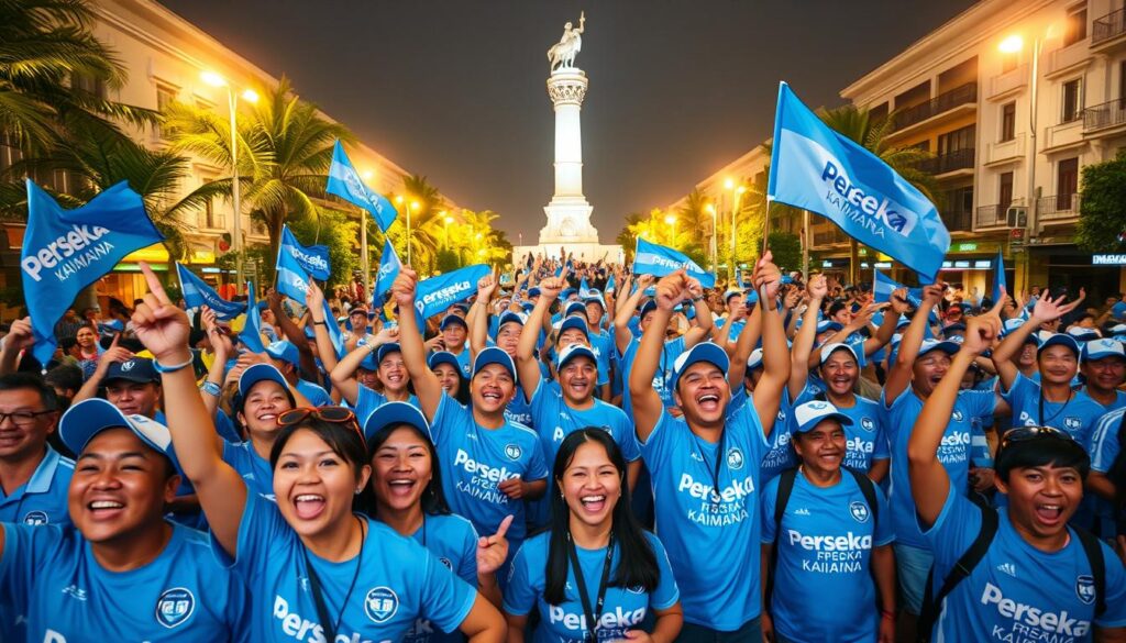 suporter Perseka Kaimana