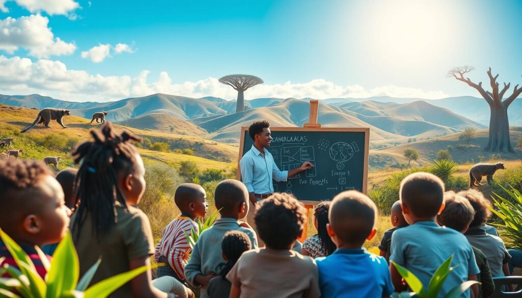 pendidikan lingkungan Madagaskar